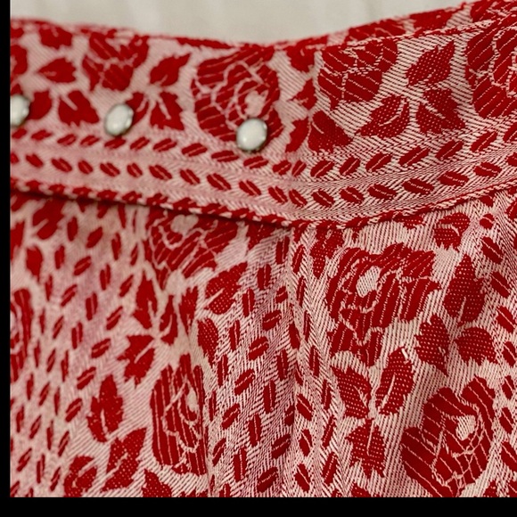 SOLD Vintage 70’s tapestry woven high waist culotte pants. - Picture 7 of 8